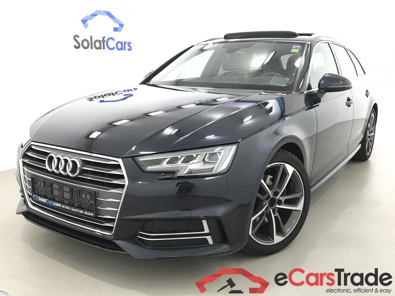 AUDI A4 2.0 TDI 150Hp S-Line Pano LED Virtual Navi Sport-Leather KeylessGo Head-Up PDC Klima ... #1