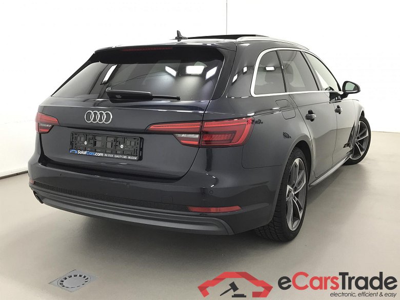 AUDI A4 2.0 TDI 150Hp S-Line Pano LED Virtual Navi Sport-Leather KeylessGo Head-Up PDC Klima ... #3