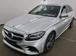 Mercedes C 200 D AMG Facelift LED-Xenon Navi Sport-Leather KeylessGo Camera Klima PDC ...