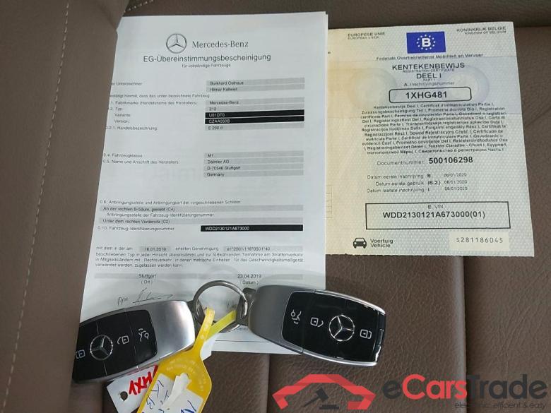 MERCEDES - E BERLINE 200 d 160PK DCT Business Solution With Burmester Sound & Pano Roof & 360 Camera #4