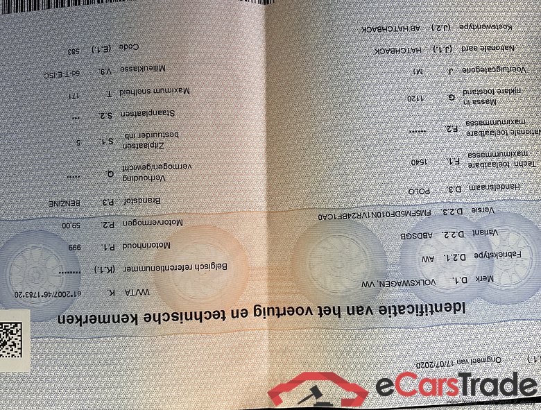 VOLKSWAGEN Polo Polo Trendline 1.0 59 kW (80 ch) 5 vitesses manuel #4