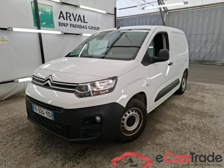 Citroen Taille M 650kg BlueHDi 75 BVM Club Berlingo Fourgon Club M 650 1.5 BlueHDi 75CV BVM5 E6dT