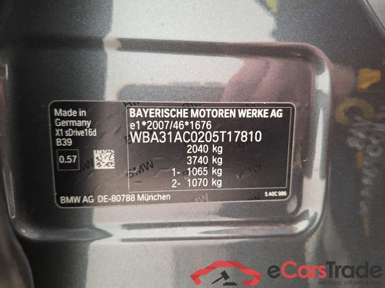 BMW, X1 FL'19, BMW X1 sDrive16dA (85 kW) 5d #6