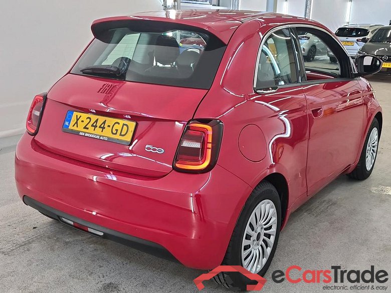 Fiat 500e '21 BEV Fiat 500e 24kWh Red 3d #2