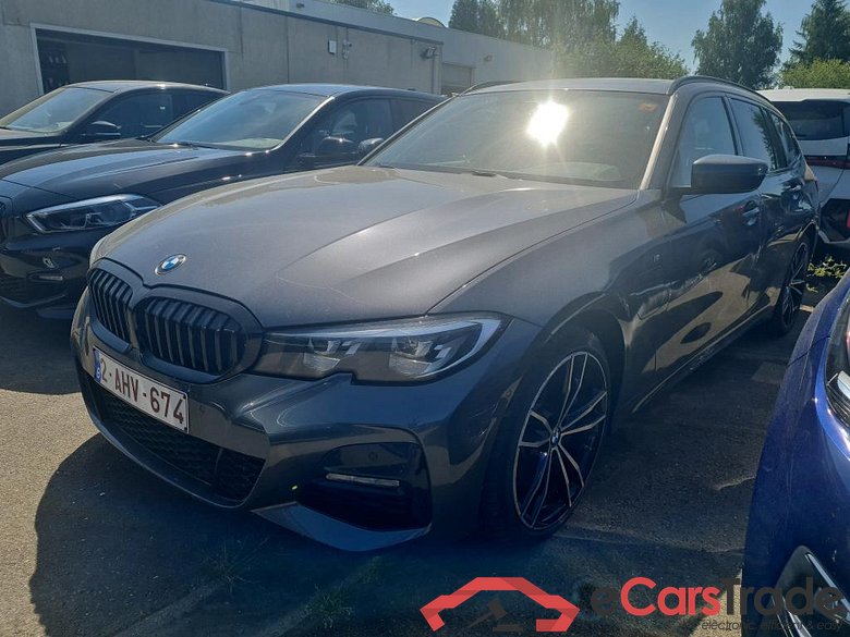 BMW - BMW 3 TOURING 330e 292PK M Sport Pack Comfort & Travel & Vernasca Sport Seast & 19 Inch & Towing Hook * HYBRID * #1