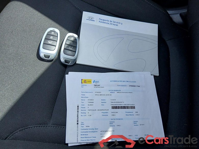 Hyundai 1.6 TGDI 110kW (150CV) 48V Tecno DCT 2C Tucson Tecno Mild-Hybrid 2WD 1.6 CRDi 135CV AT7 E6d #5