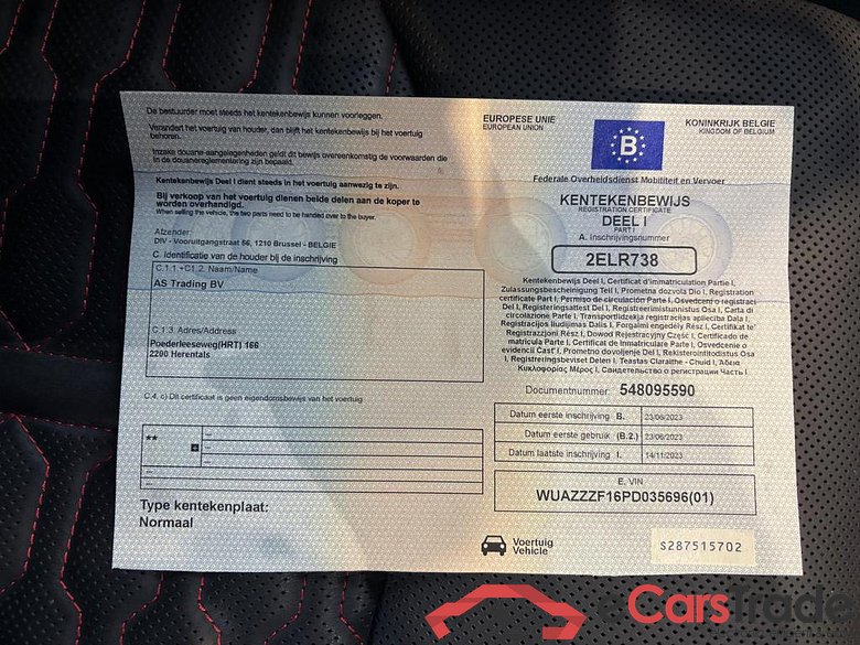 AUDI RSQ8 RS Q8 4.0 V8 TFSI Quattro Tiptronic #4