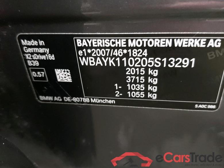 BMW - BMW X2 sDrive16d 116PK Business Edition Advantage Pack Business Plus & Light Pack #6