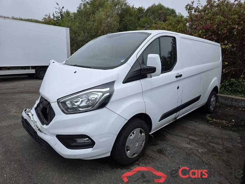 Ford Transit Custom 300L 2.0TD130Pk/96Kw M6 FWD Trend 4d Damaged car, No COC!!