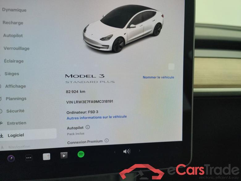 TESLA MODEL 3 - 2021 44 kWh 283ch Standard Plus 5d #6