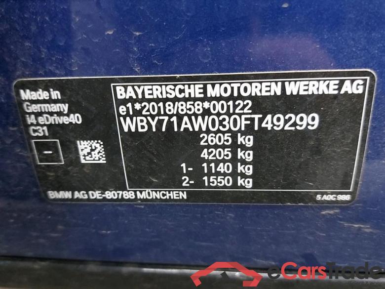 BMW I - BMW I4 eDrive40 340PK M Sport & Pack Sport Pro & Innovation With Laser Lights & Adaptive Cruise & Iconic Sound & Business & Comfort Harman Kardon  * ELECTRIC * #6