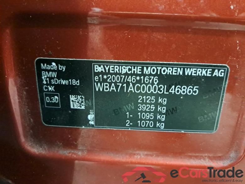 BMW - BMW X1 sDrive18dA 150PK XLine Pack Business Plus & Travel & Comfort & Cruise Control & LED & Park Assist & Camera #6