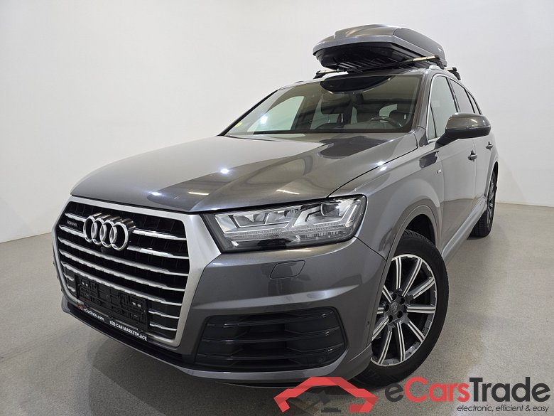 Audi Q7 3.0 45 TDI Quattro S-Line Ext. 7PL Aut. LED-Xenon Virtual Navi Leather KeylessGo Camera 360 Klima PDC ... #1
