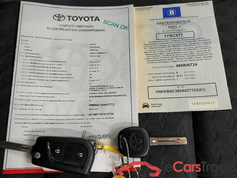 TOYOTA - TOY YARIS 1.5 VVT-i Hybrid 116PK e-CVT Dynamic With Touch 2Go Nav #4