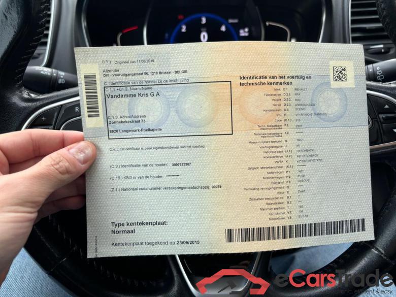 RENAULT Grand Scénic Dsl 1.5 dCi Energy Intens #3