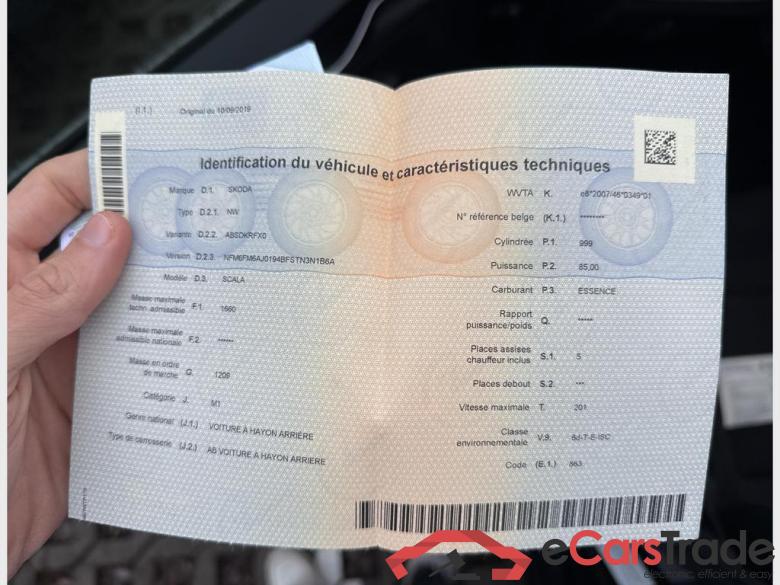 SKODA Scala Scala Ambition 1,0 TSI 85 kW 6-speed mech. #6