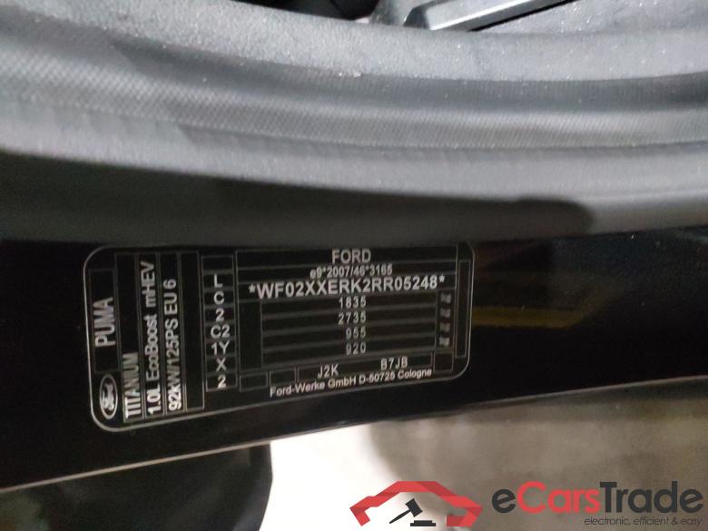 FORD Puma 1.0 EcoBoost mHEV 125cv Automático S6.2 Titanium #5