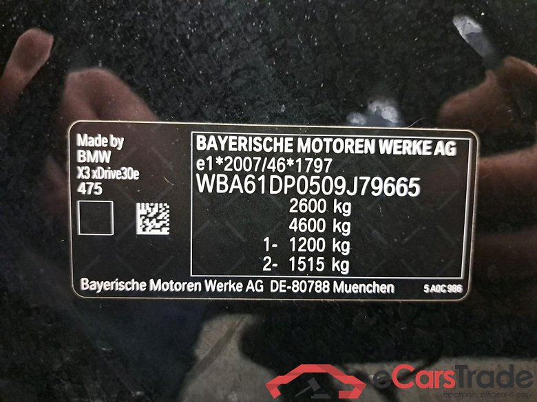 BMW - BMW X3 xDrive30e 272PK Pack Business With Vernasca Heated Seats Pack Driving Assistant & Parking Assistant Plus & Trailer Hook * HYBRID * #6