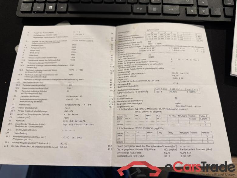 VOLKSWAGEN Golf VIII GTE Golf 1.4 eHybrid PHEV GTE OPF DSG (180 kW) #5