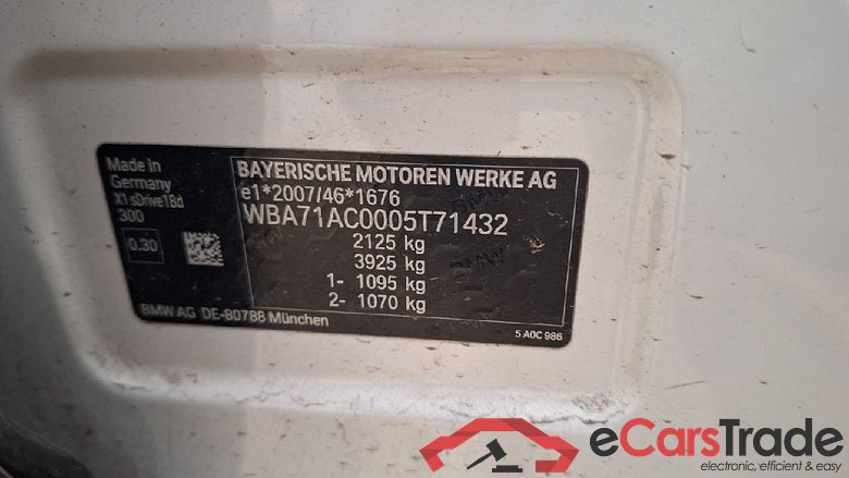 Baureihe X1 sDrive 18 d 2.0 110KW AT8 E6d #5