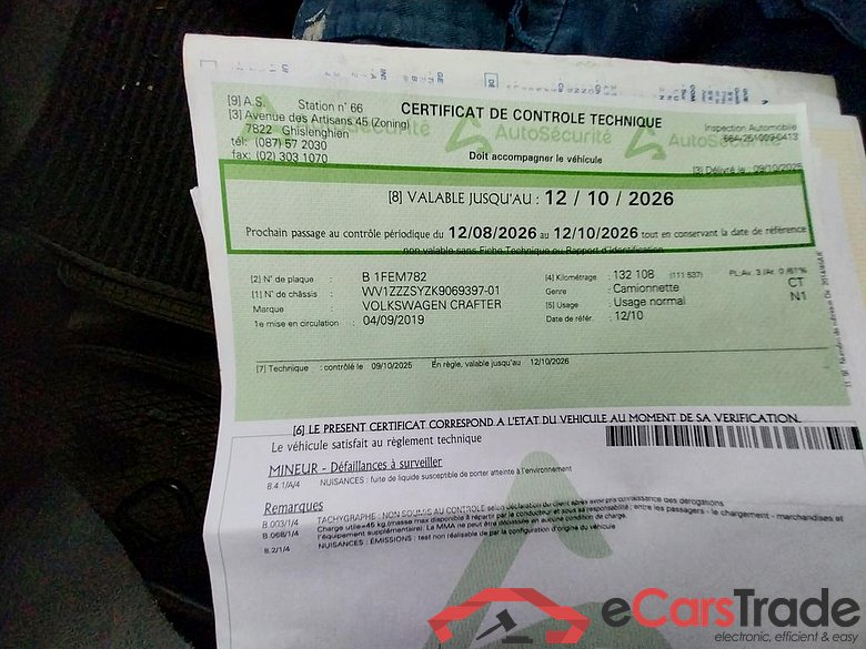 VOLKSWAGEN Crafter 30 Fourgon Mwb Hr Crafter 2.0 CR TDi L3H3 #6