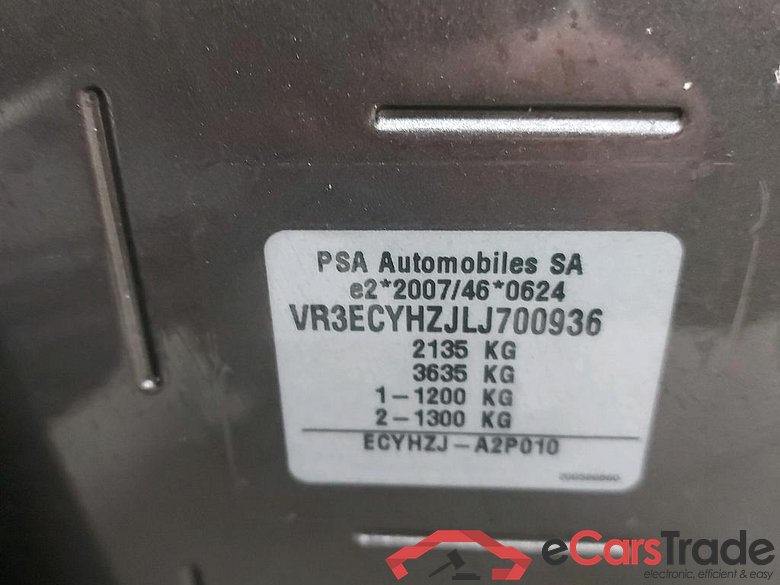 PEUGEOT - PEU RIFTER BlueHDi 130PK Allure Pack Drive Assist & 3 Individual Seats 2nd Row & Kids Pack & Zenith Roof #6