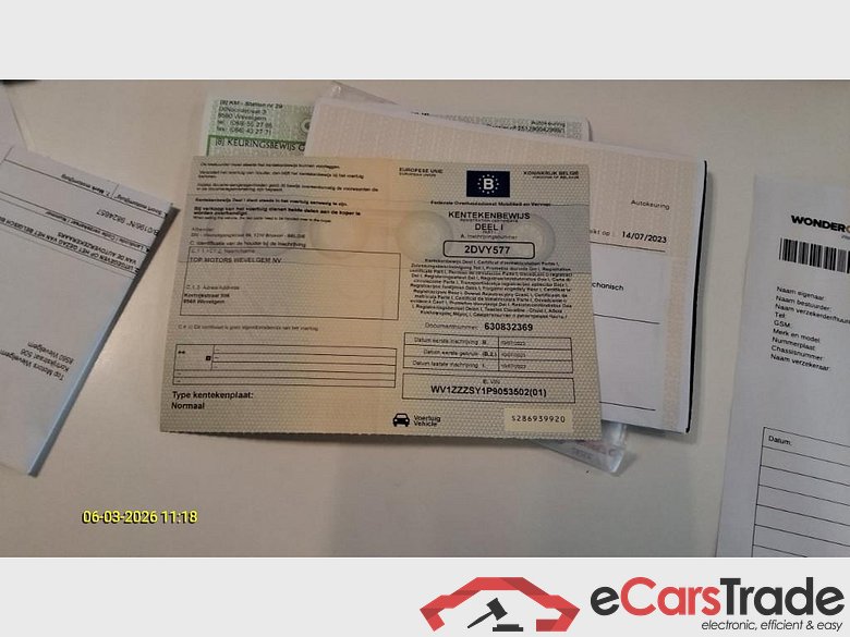 VOLKSWAGEN Crafter 35 Fourgon Mwb Hr Crafter 35 Bestelwagen L3H3 3640 mm 2.0 TDI EU6 SCR FWD BMT 140pk (103KW) 6V #6