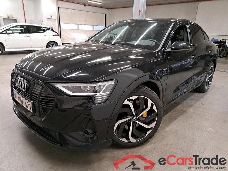 AUDI - AUD E-TRON 55 SB 408PK Quattro S Line With Valcona Heated S Seats & Matrix LED & Pack Assistance Tour & B&O Sound & Auxiliary Heater & Shadow Look &  Open Sky & Removable Trailer Hook  * ELECTRIC * #1