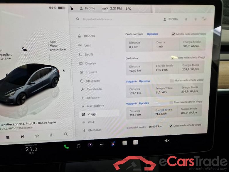 TESLA MODEL 3 / 2018 / 4P / BERLINA 75 KWH LONG RANGE DUAL MOTOR AWD #4