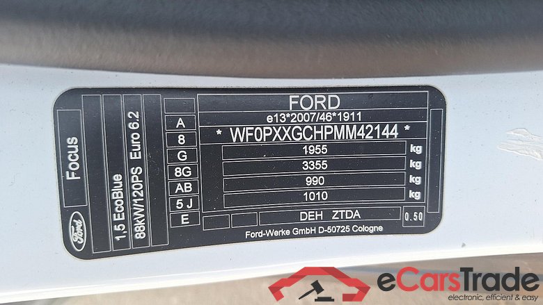 Focus Turnier Cool & Connect 1.5 EcoBlue 88KW MT6 E6d #5