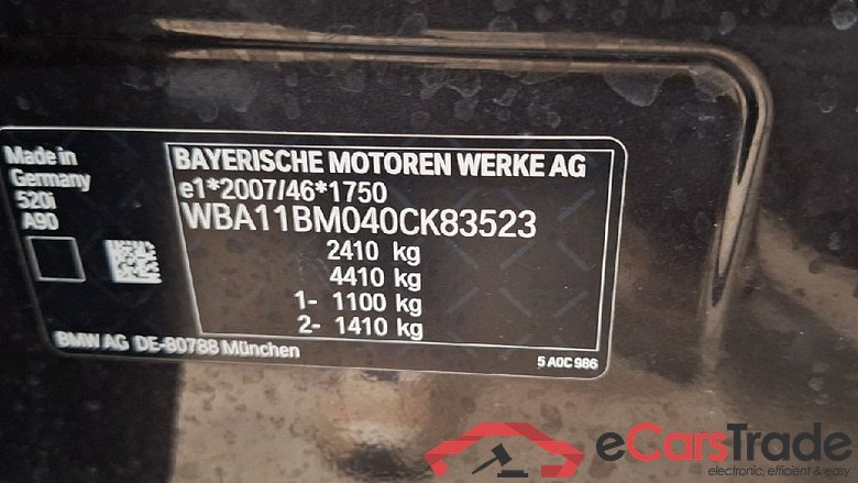 Baureihe 5 Touring 520 i 2.0 135KW AT8 E6d #5