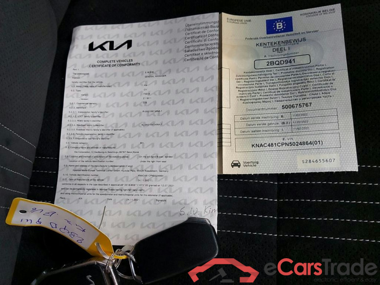 KIA - KIA EV6 BEV 77,4 kWH GT Line 325PK Pack Premium & Sunroof & 20Inch & Towing Hook  * ELECTRIC * #4