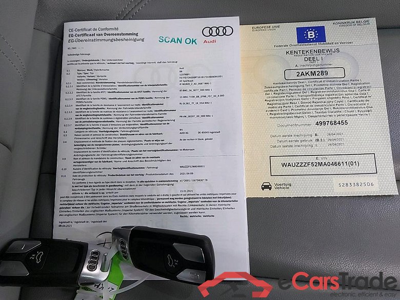 AUDI - AUD A5 SB 30 TDI 136PK S-Tronic Business Edition Pack Business Plus & Pano Roof #4