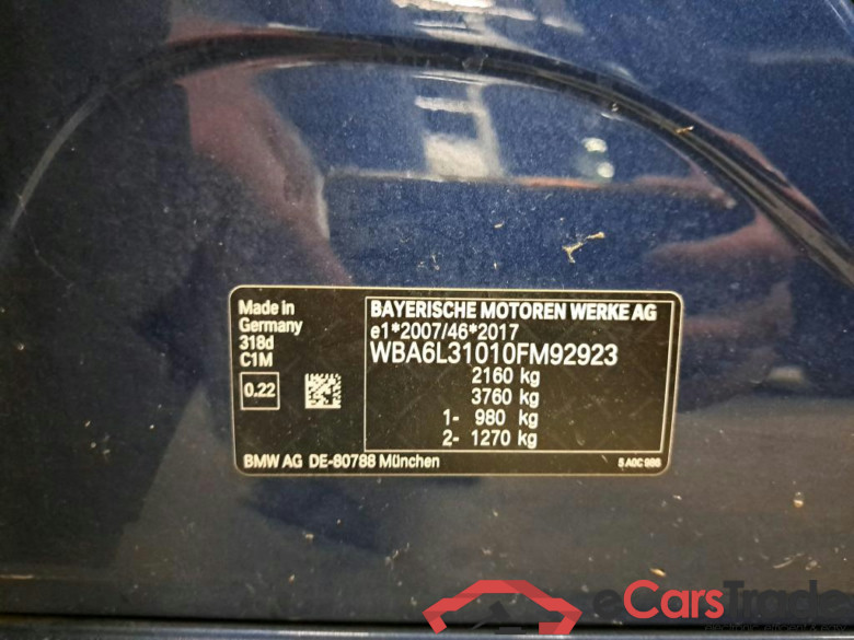 BMW - BMW 3 TOURING 318d 150PK Business Edition & PDC Front & Rear #6