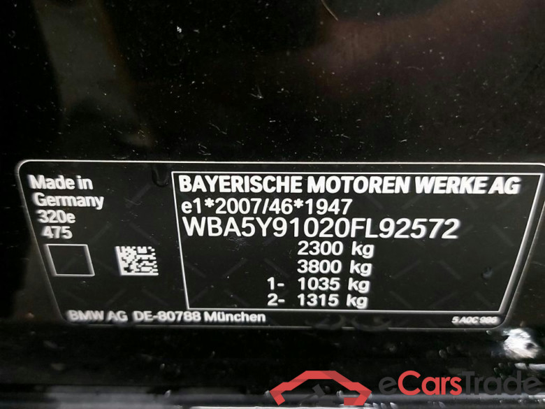 BMW - BMW 3 BERLINE 320e 204PK Pack Business Plus With Heated Seats & Driving Assistant & Active Cruise Control & Parking Assistant Pack & Electric Sunroof * HYBRID * #6