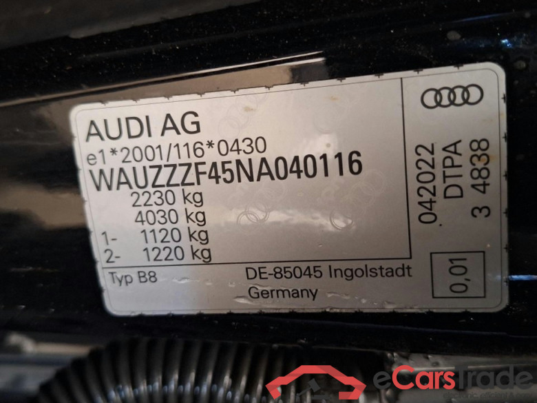 A4 Avant 40 TDI quattro S line 2.0 TDI 150KW AT7 E6d #5