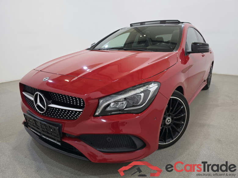 Mercedes CLA 180 AMG Night Aut. Pano LED Navi 1/2 Sport-Leather-Alcantara Klima PDC ...