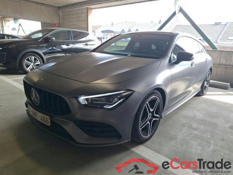 Mercedes CLA 200d SB AMG Matte Aut. Pano LED-Multibeam Widescreen Distronic Burmester Ambient Navi 1/2 Sport-Leather-Alcantara KeylessGo Klima PDC ...