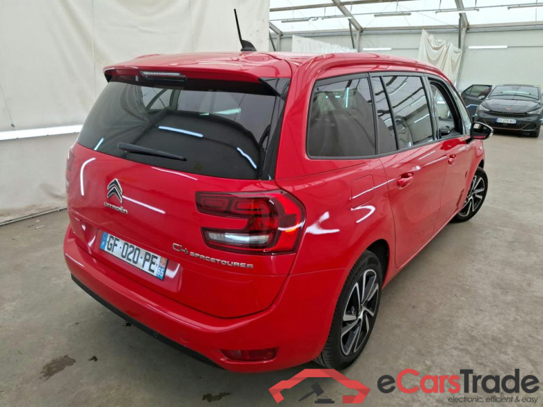 C4 Grand Picasso Shine 1.5 BlueHDi 130CV BVA8 Repeint en Rouge / Teinte SIV Blanc Banquise./ WHITE CAR REPAINT IN RED #3
