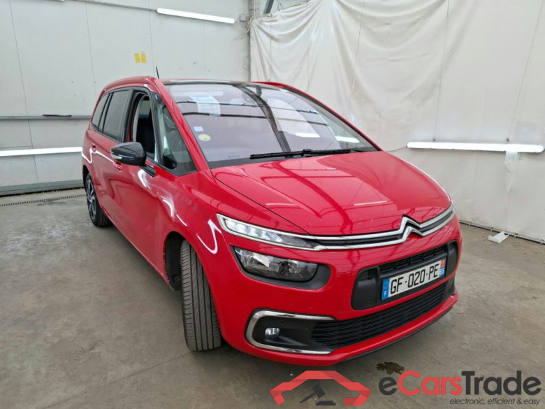 C4 Grand Picasso Shine 1.5 BlueHDi 130CV BVA8 Repeint en Rouge / Teinte SIV Blanc Banquise./ WHITE CAR REPAINT IN RED #4