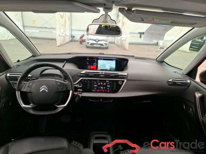 C4 Grand Picasso Shine 1.5 BlueHDi 130CV BVA8 Repeint en Rouge / Teinte SIV Blanc Banquise./ WHITE CAR REPAINT IN RED #5