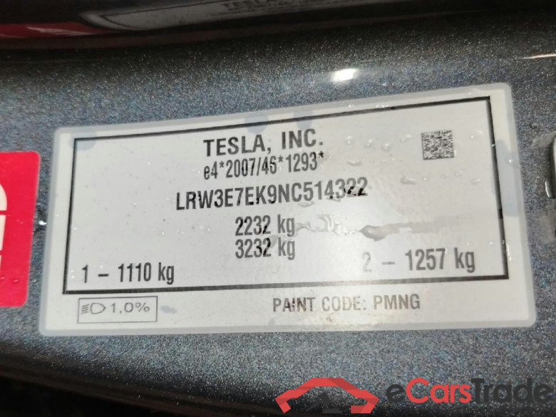 TESLA Model 3 Langstreckenbatt. Allradantrieb Dual Motor 4d 366kW #5