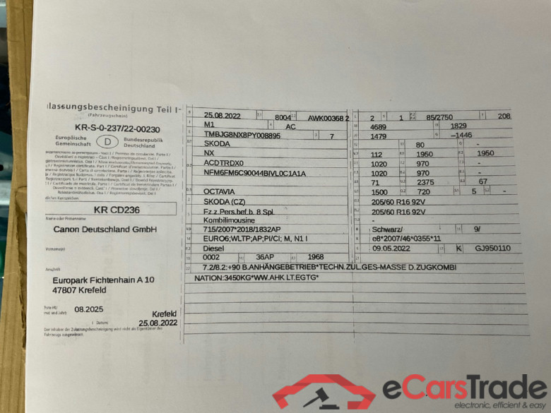 Octavia Combi Ambition 2.0 TDI 85KW MT6 E6d #2