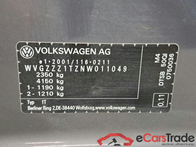 VOLKSWAGEN - VW  TOURAN TDi 150PK DSG Highline Pack Business Plus & Family & Ergo Driver Seat 14 Way Adjustable & Nav Discover Media & Easy Open & Two Individual Seats Third Row & Rear Camera #6