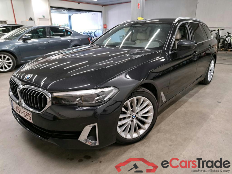 BMW 518d Mild-Hybrid Touring Luxury Aut. LED Ambient LC-Pro ACC Navi-Pro Leather KeylessGo Camera Klima PDC ... #1