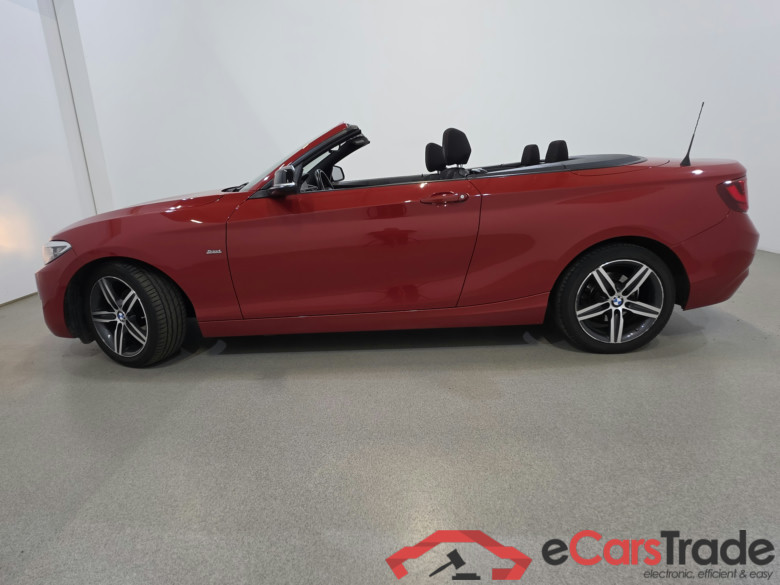 BMW 218i Cabrio Sport-Line Aut. Navi Sport-Seats KeylessGo Klima PDC ... #3