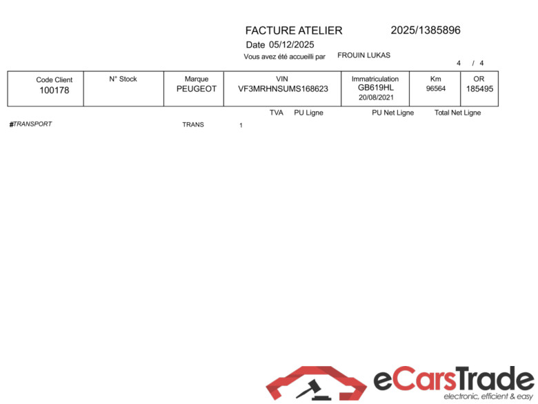 3008 Allure 1.2 PureTech 130CV BVA8 E6d / PRÊT A VENDRE #5