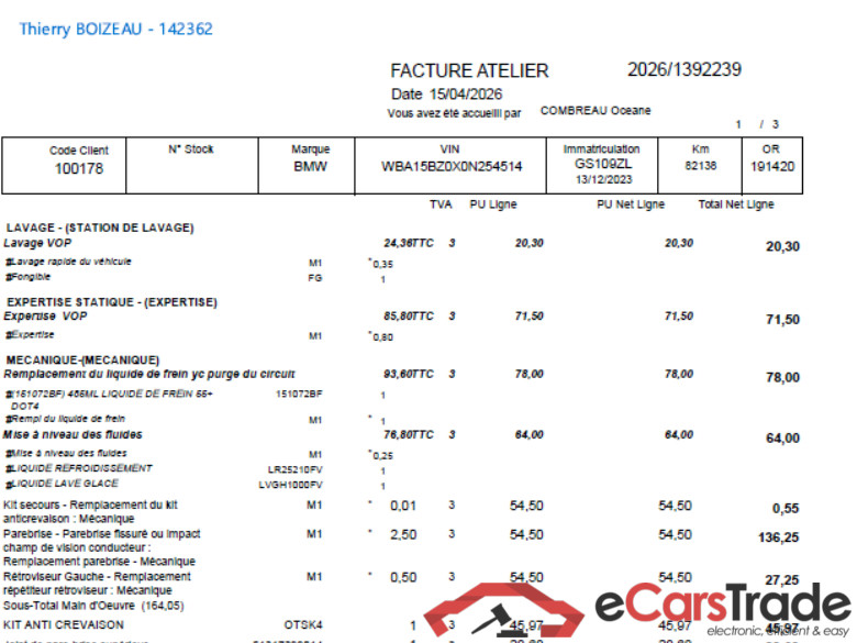 BMW X3 / 2021 / 5P / SUV xDrive20d 190ch xLine BVA8 / PRÊT A VENDRE #2