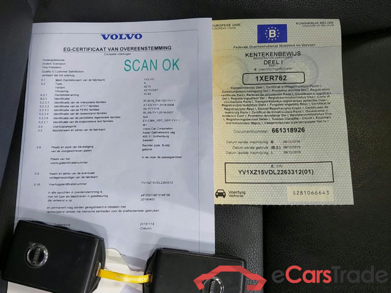 VOLVO - VOL XC40 T3 163PK Geartronic Momentum Pro With Arianne Leather & Pack Light & Winter & Park Assist  * PETROL * #4