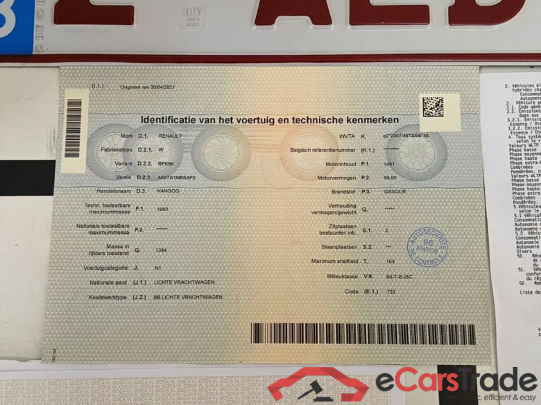 Renault Kangoo Express Blue dCi 80 Grand Confort 4d #4